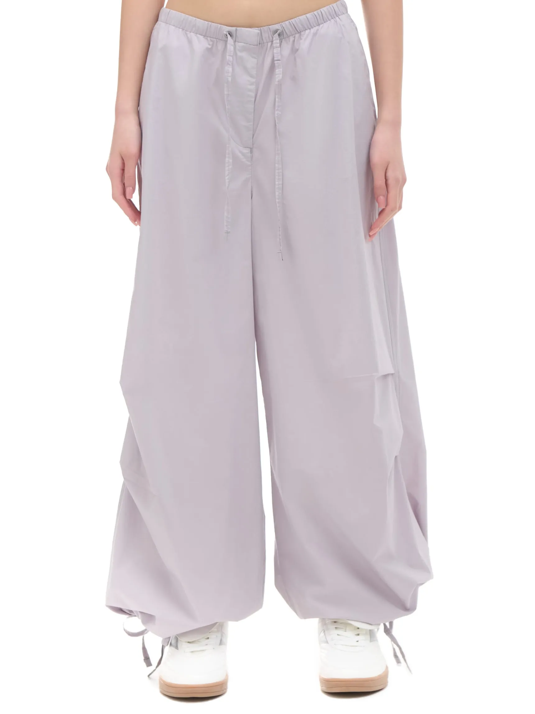 Cropp Bawełniane spodnie wide leg | Spodnie