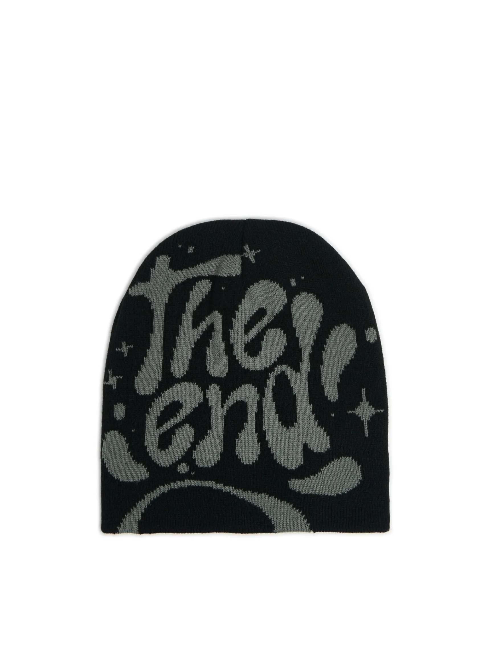 Cropp Czapka beanie z napisem The End | Czapki