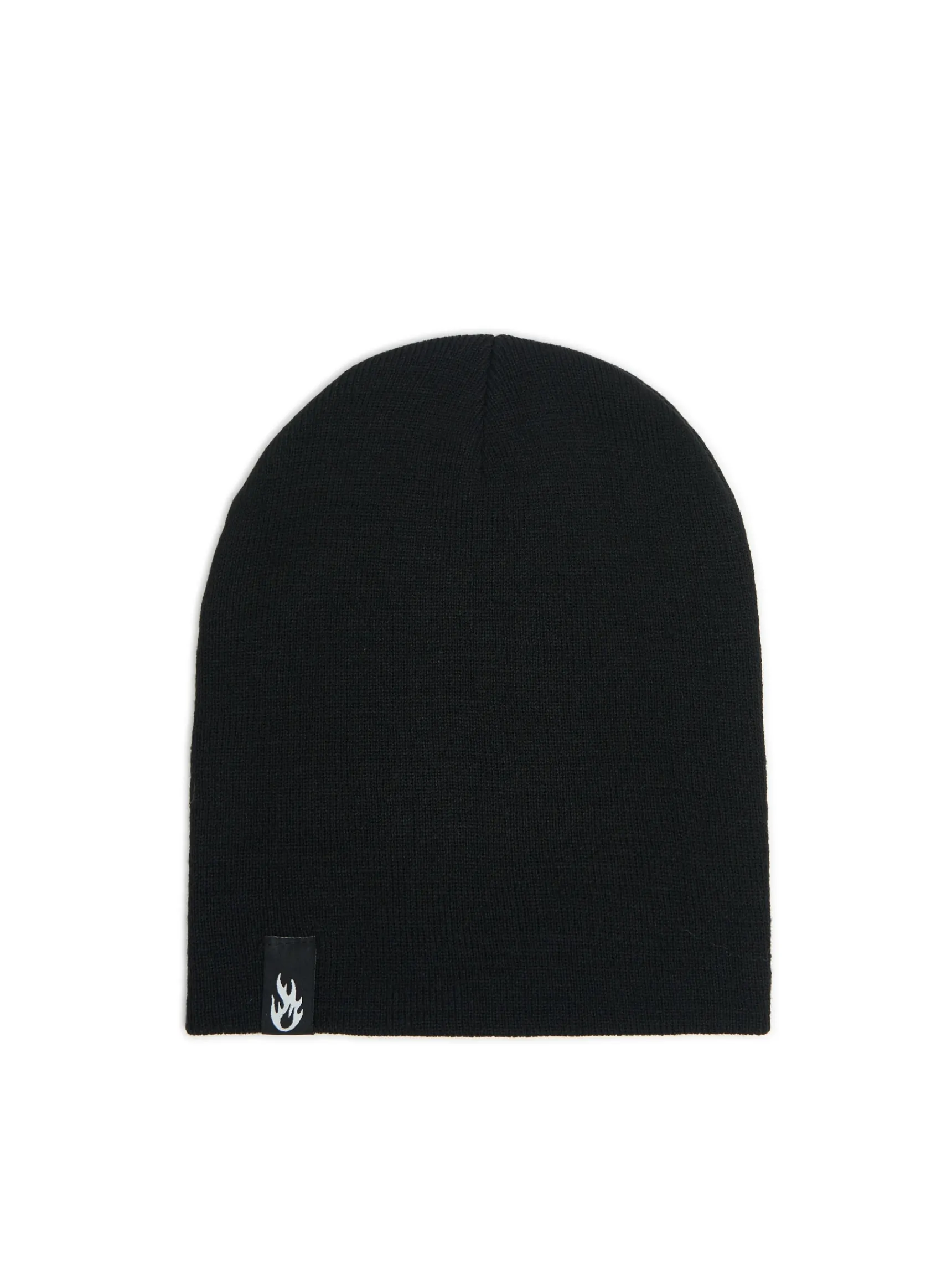 Cropp Czarna czapka beanie z wiskozą | Czapki | Basic