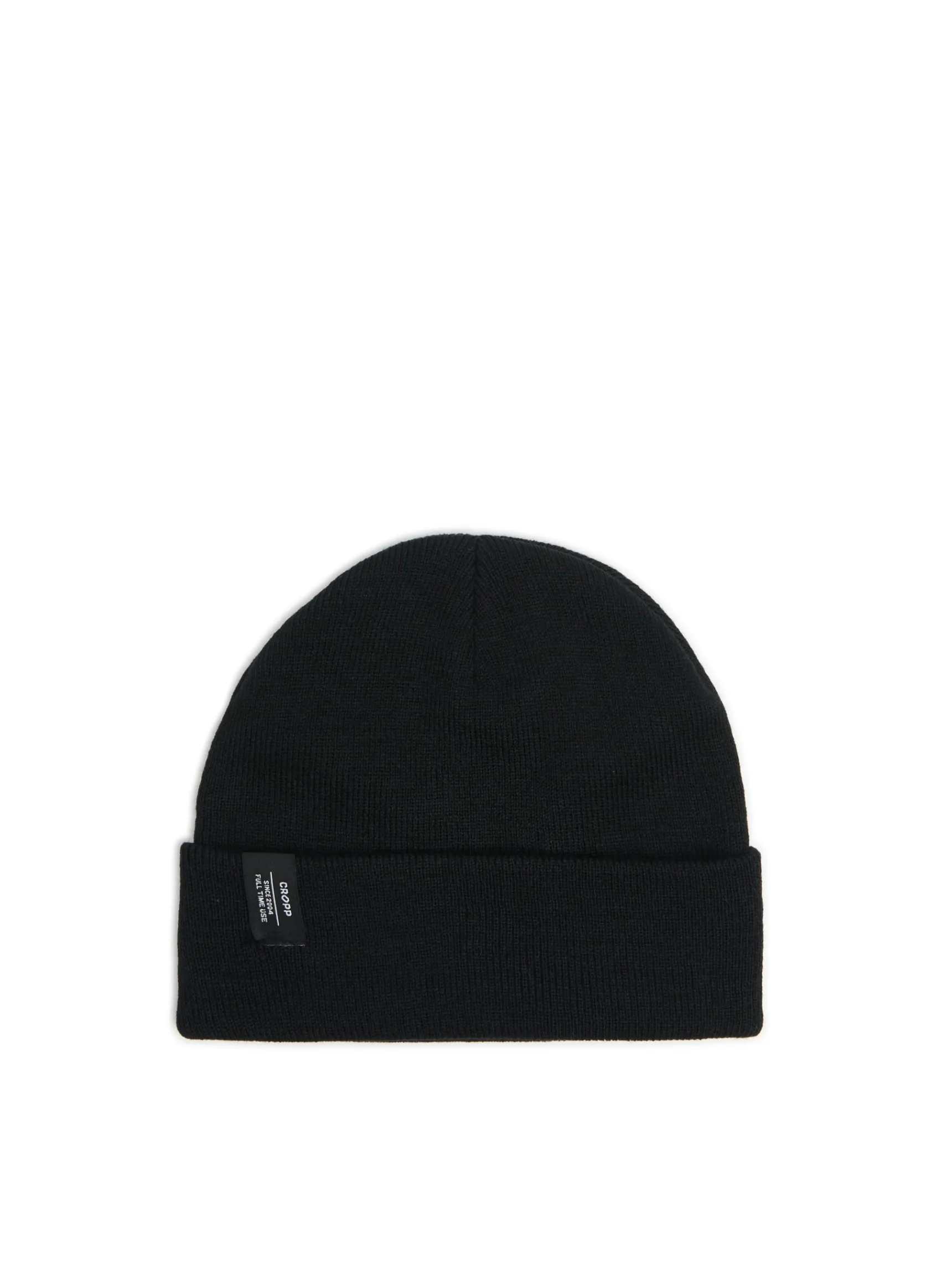 Cropp Czarna czapka beanie z wiskozą | Czapki | Basic