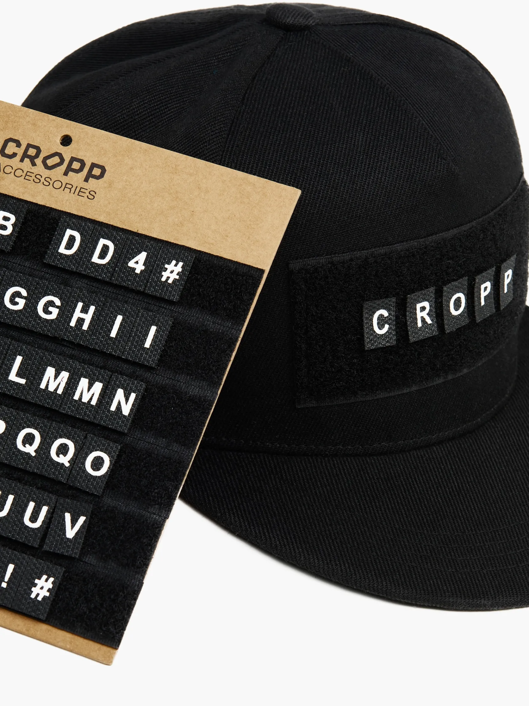 Cropp Czarna czapka snapback | Czapki