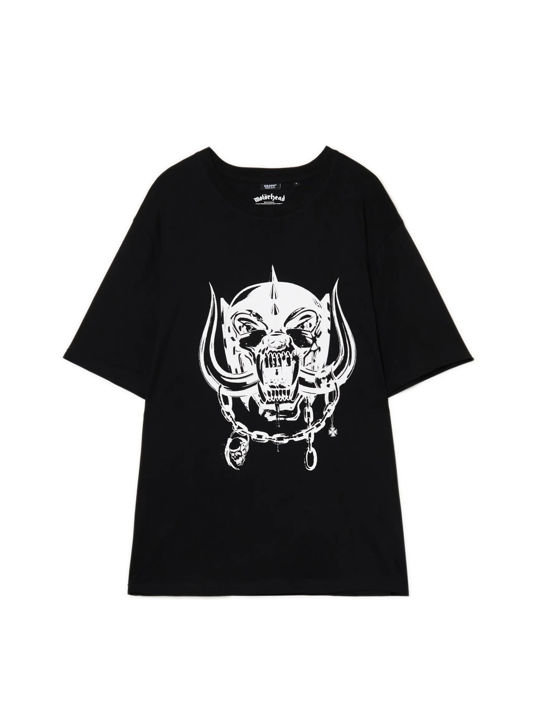 Cropp Czarna koszulka z nadrukiem Motörhead UNISEX | Unisex | Koszulki