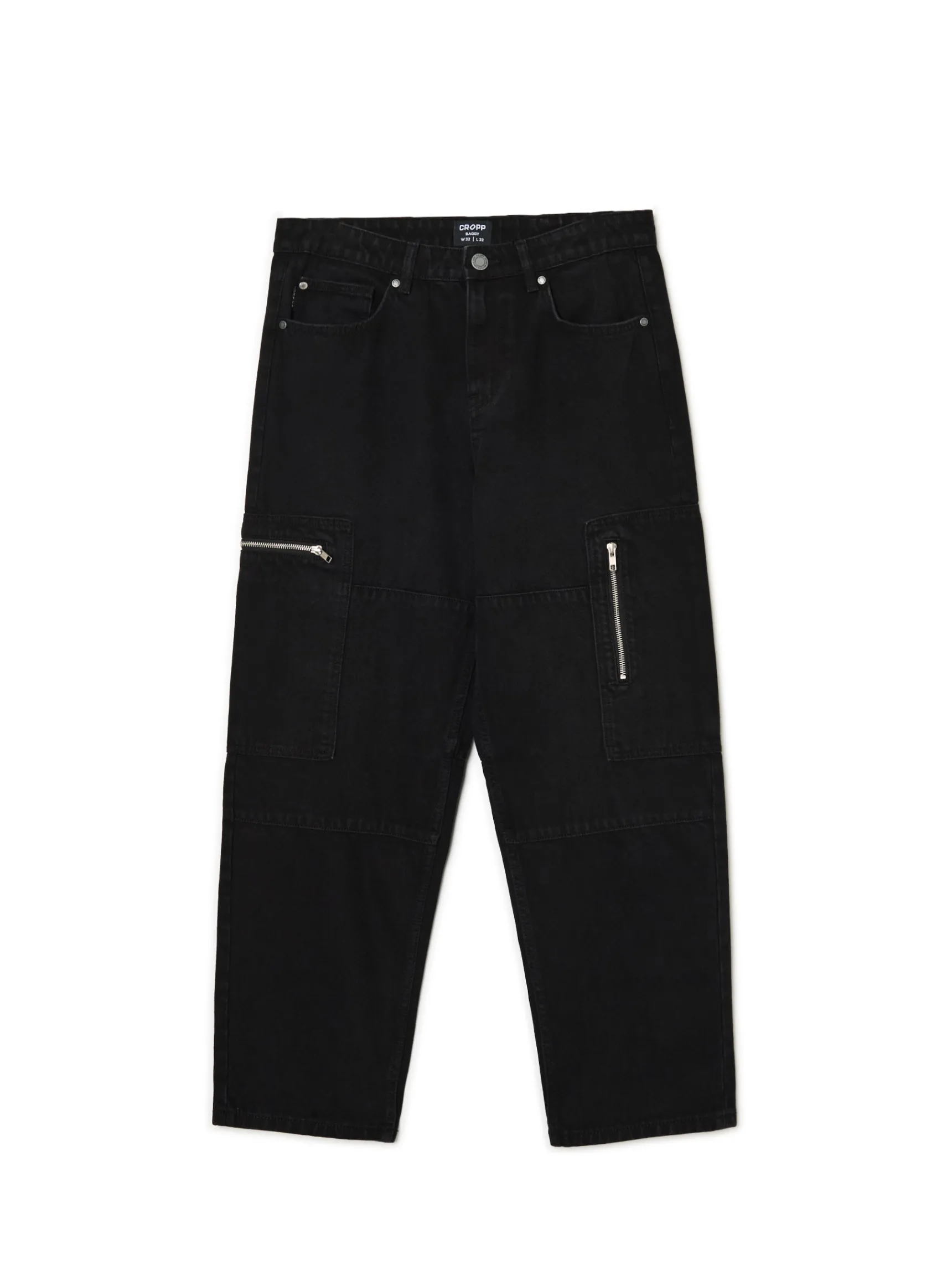 Cropp Czarne jeansy baggy balloon | Jeansy | Baggy