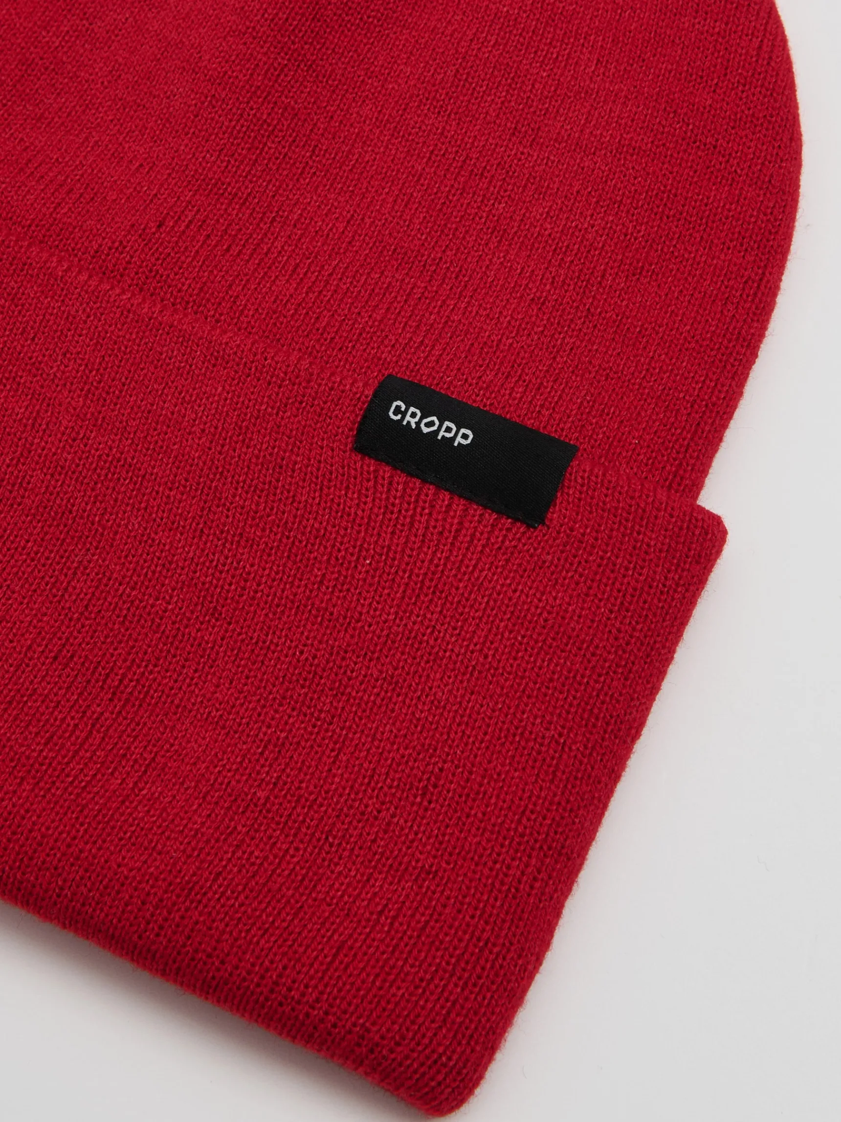 Cropp Czerwona czapka beanie | Czapki | Basic