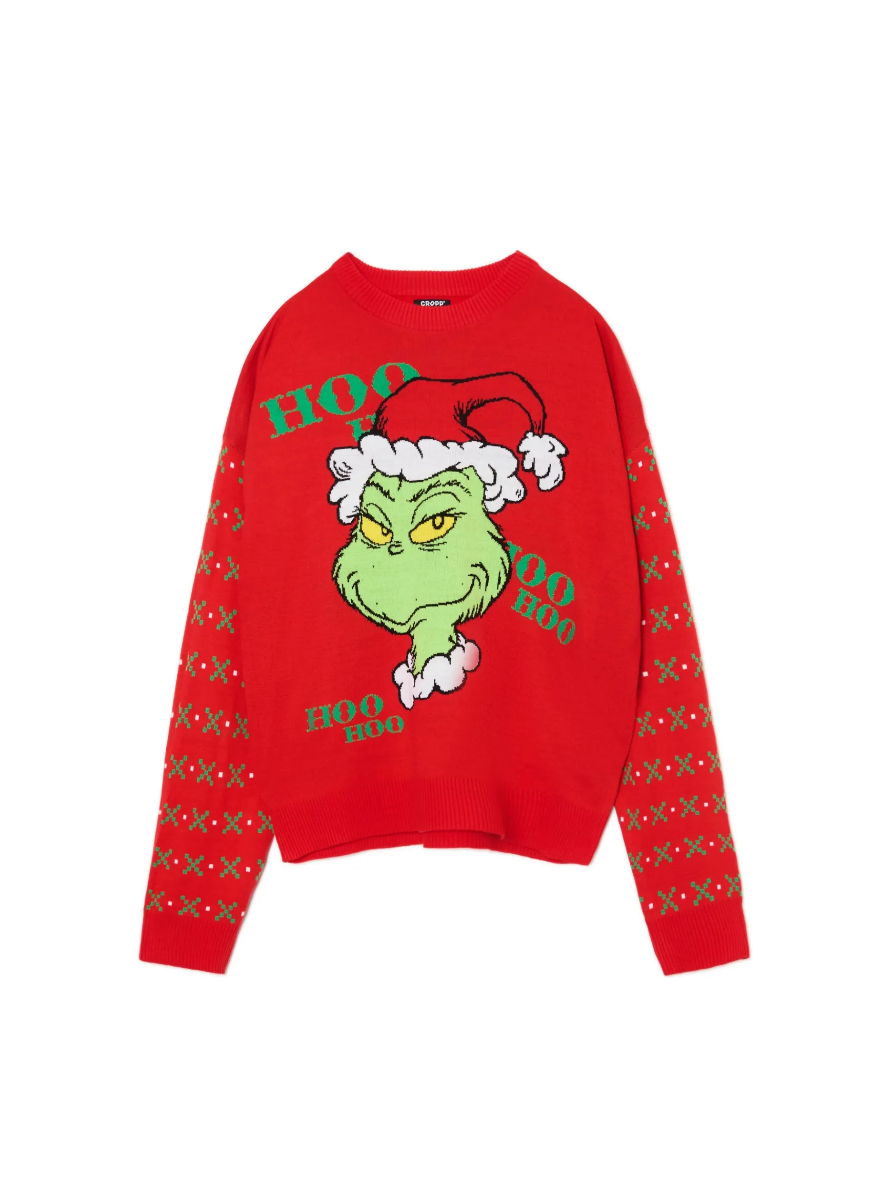 Cropp sweter świąteczny Grinch | Ubrania Świąteczne | Swetry