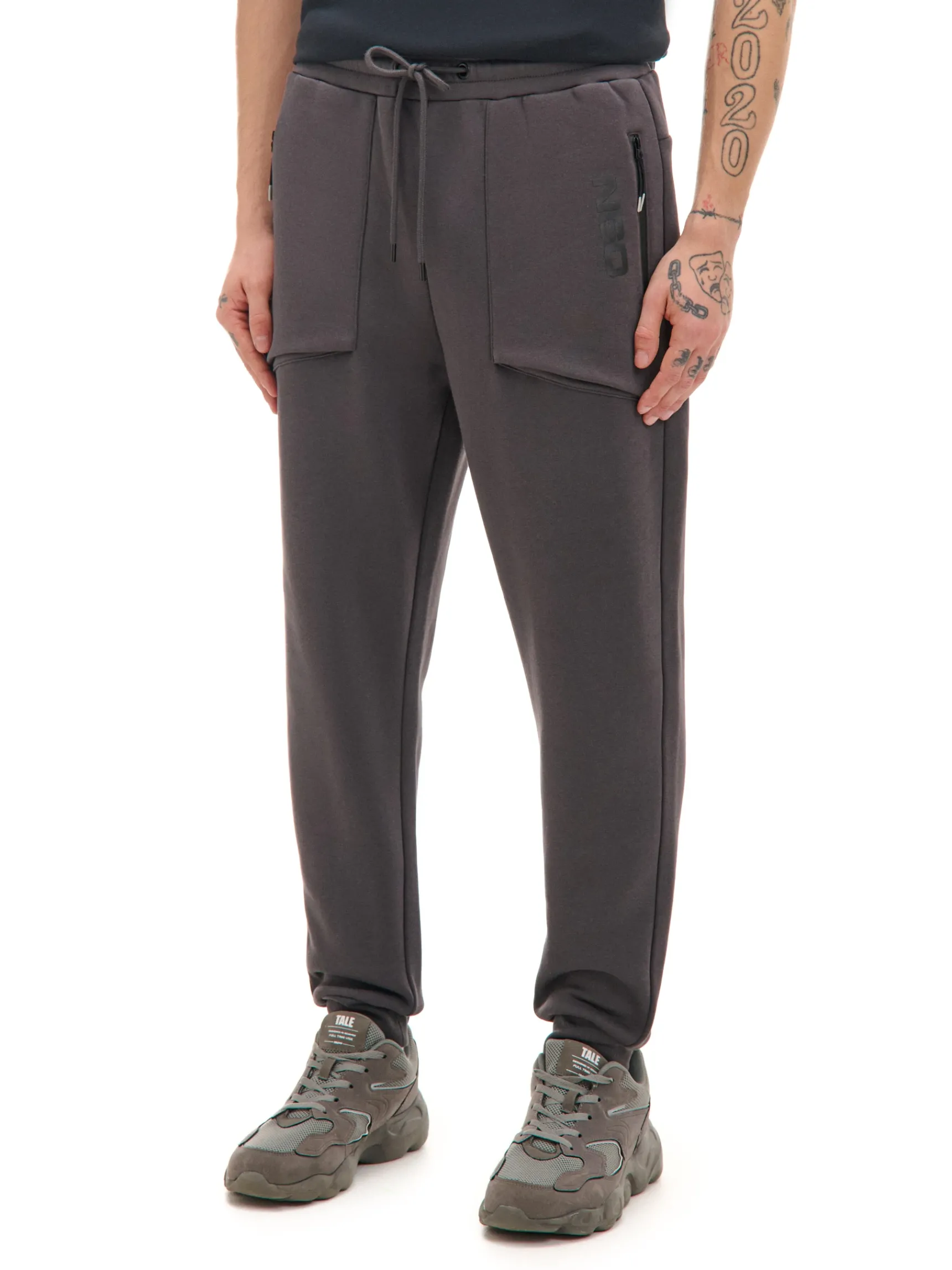 Cropp Dresowe joggery regular fit | Spodnie