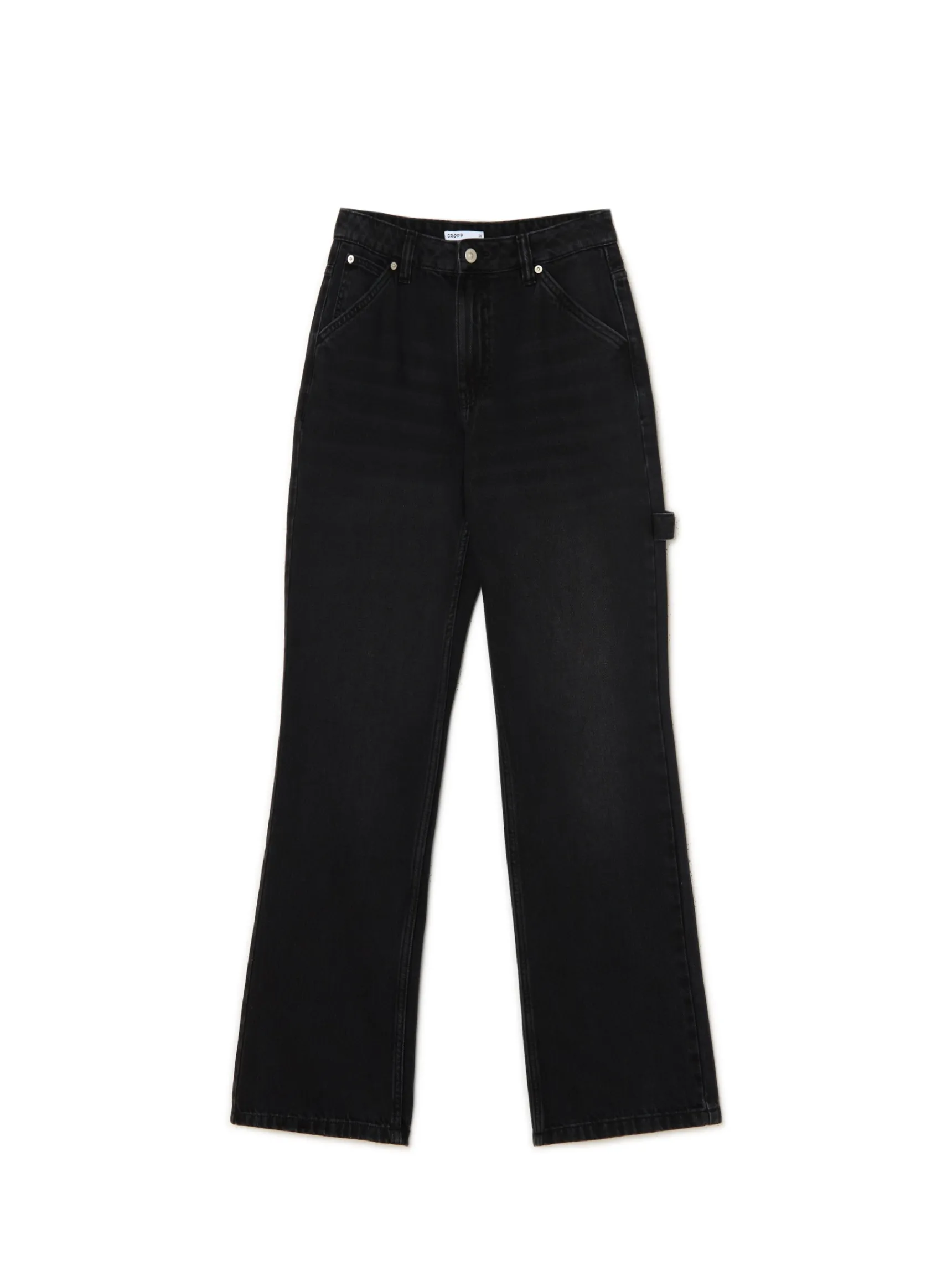 Cropp Jeansy straight w stylu retro | Jeansy