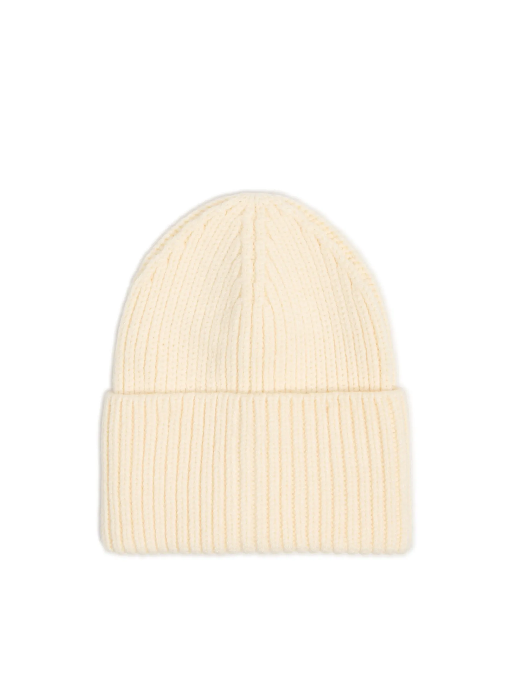 Cropp Kremowa czapka beanie | Czapki