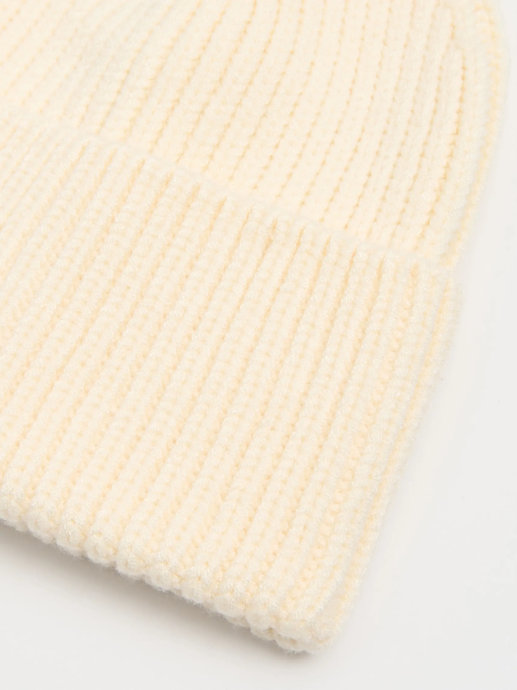 Cropp Kremowa czapka beanie | Czapki