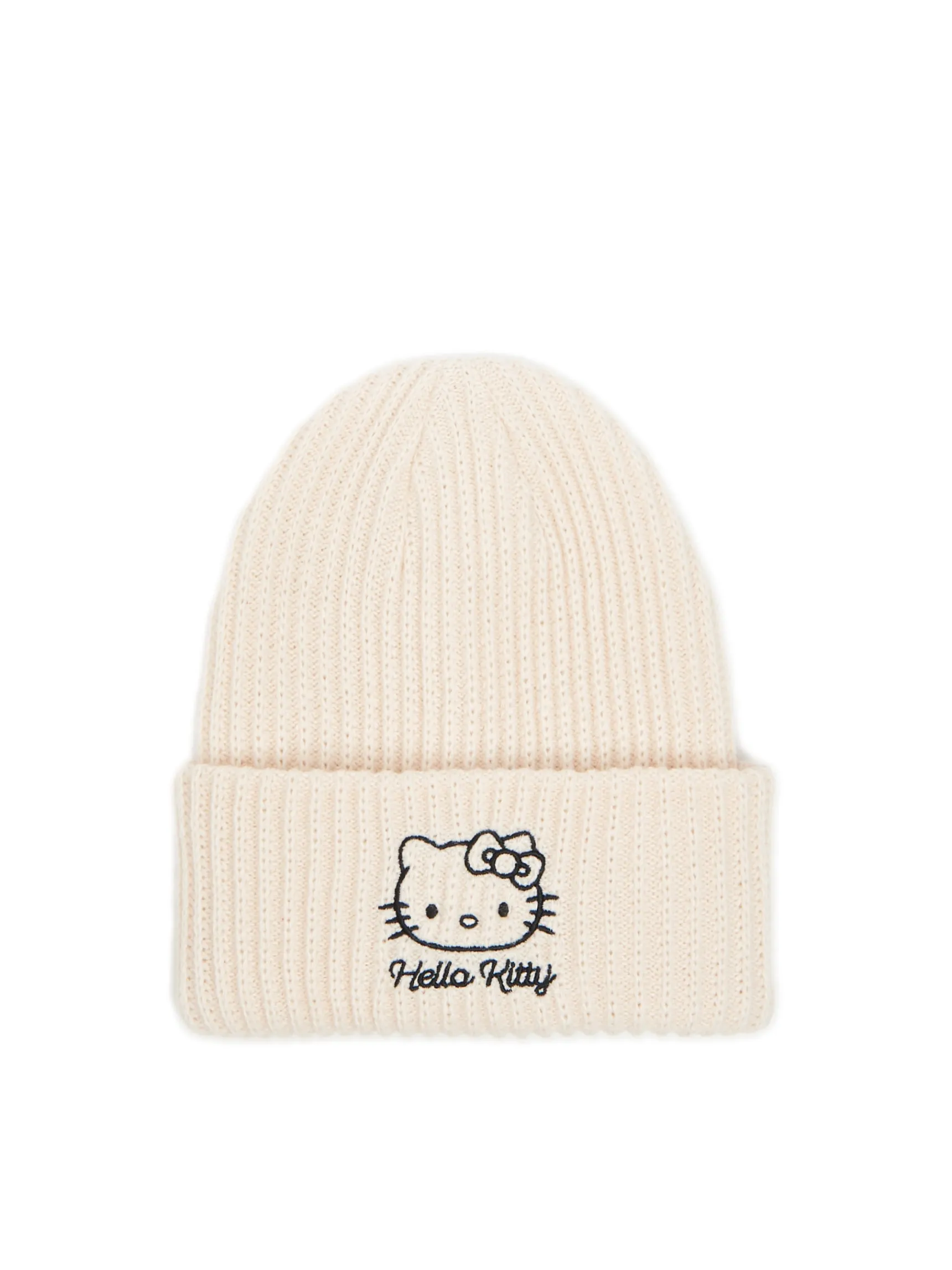 Cropp Kremowa czapka beanie Hello Kitty | Czapki