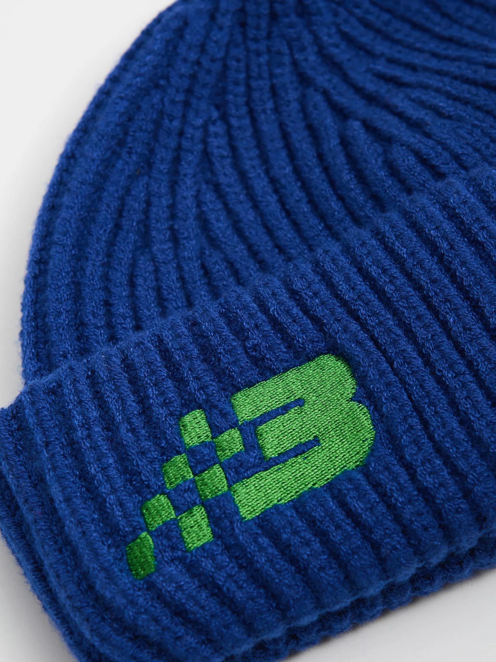 Cropp Niebieska czapka beanie Baltic Games | Czapki