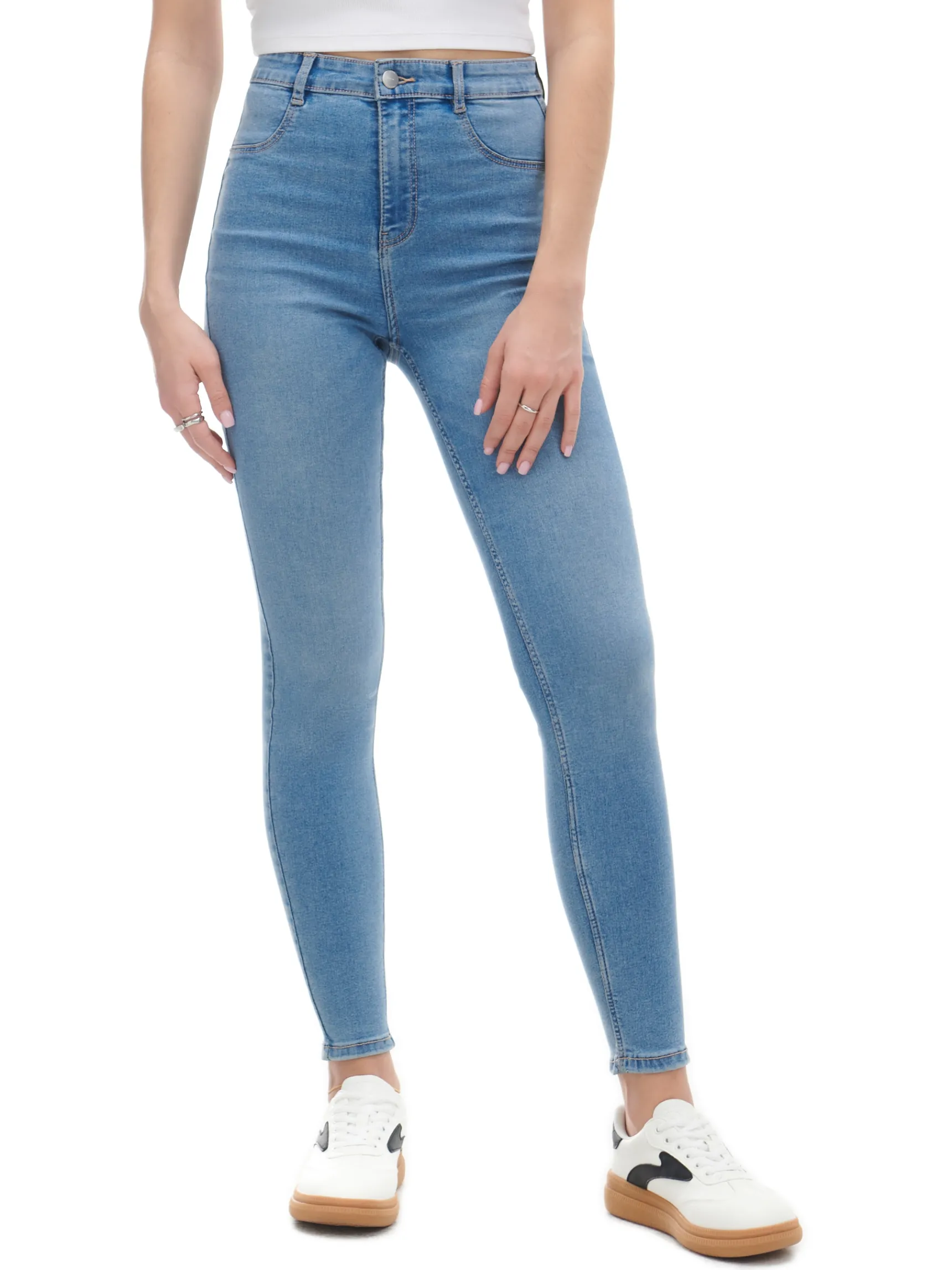 Cropp e jeansy skinny | Jeansy