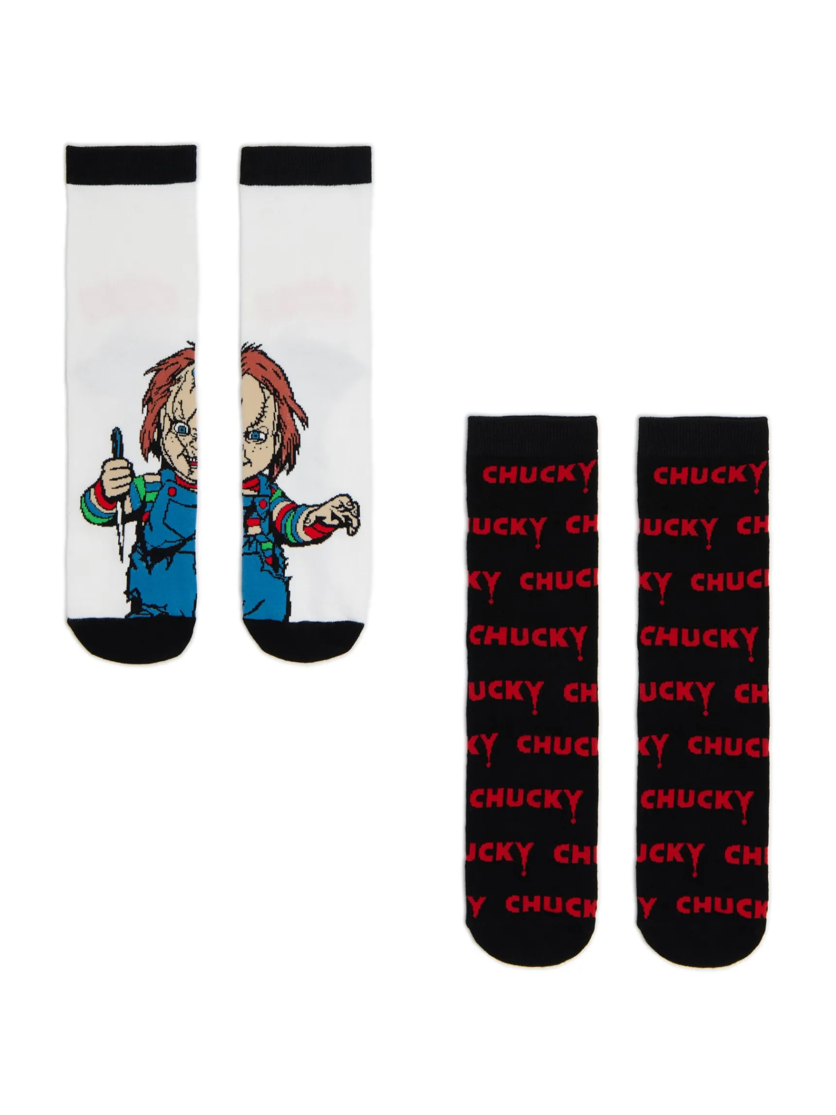 Cropp 2 pack skarpet Laleczka Chucky | Skarpetki