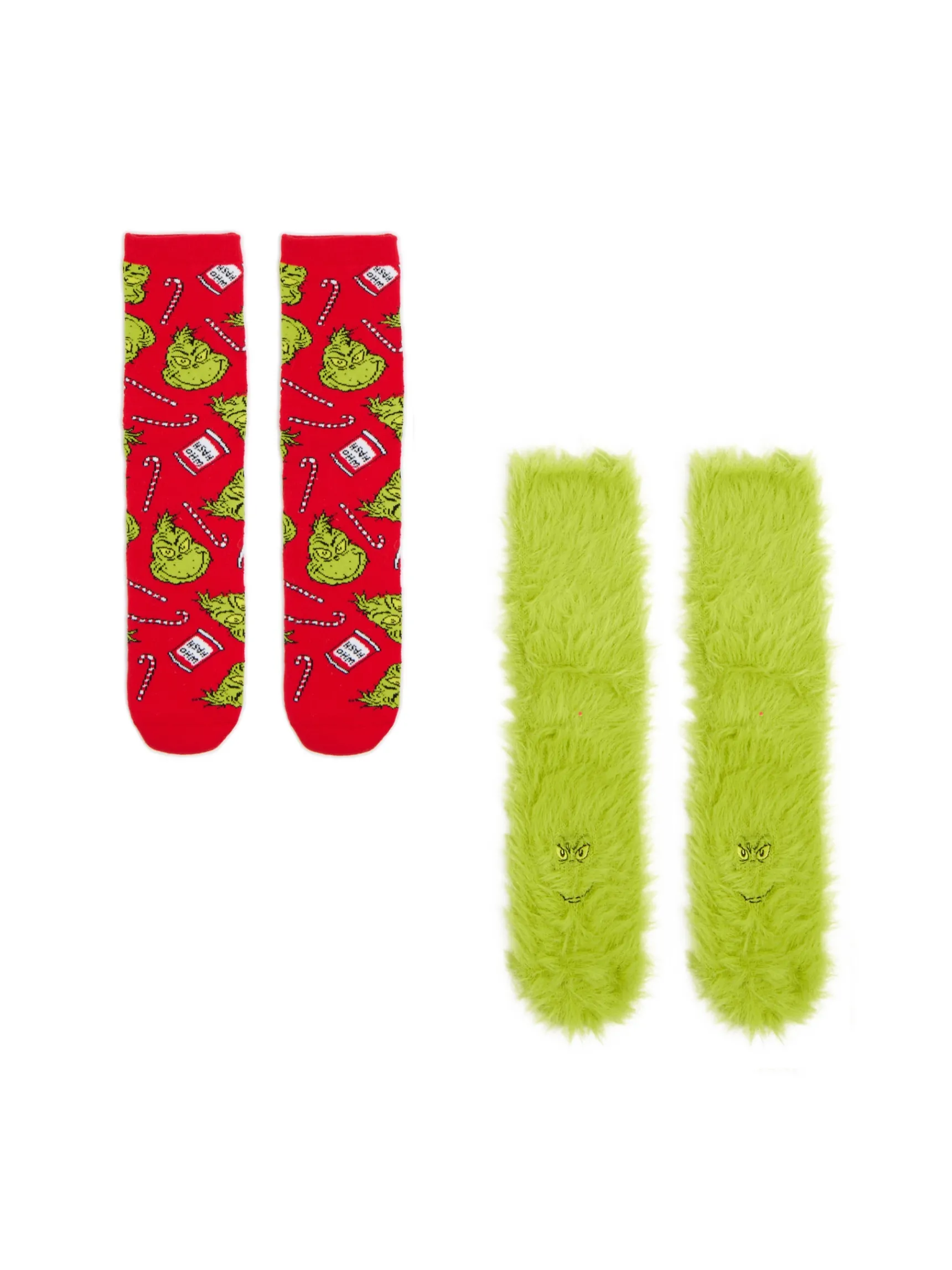 Cropp 2 pack świątecznych skarpet Grinch | Akcesoria Świąteczne | Skarpety, Rajstopy