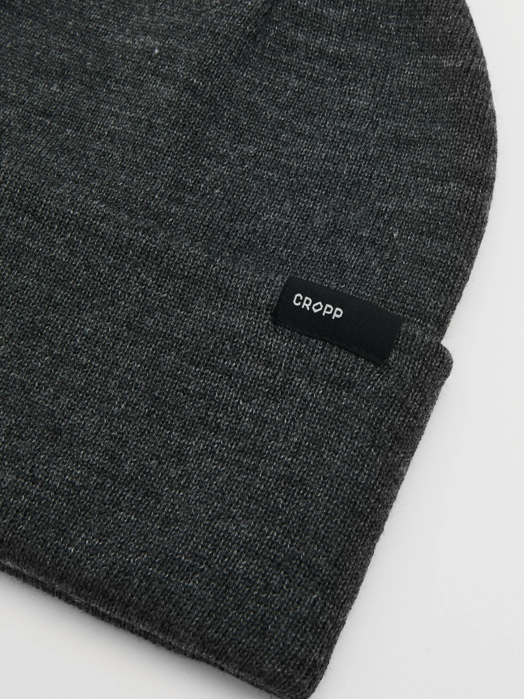 Cropp Szara czapka beanie | Czapki | Basic