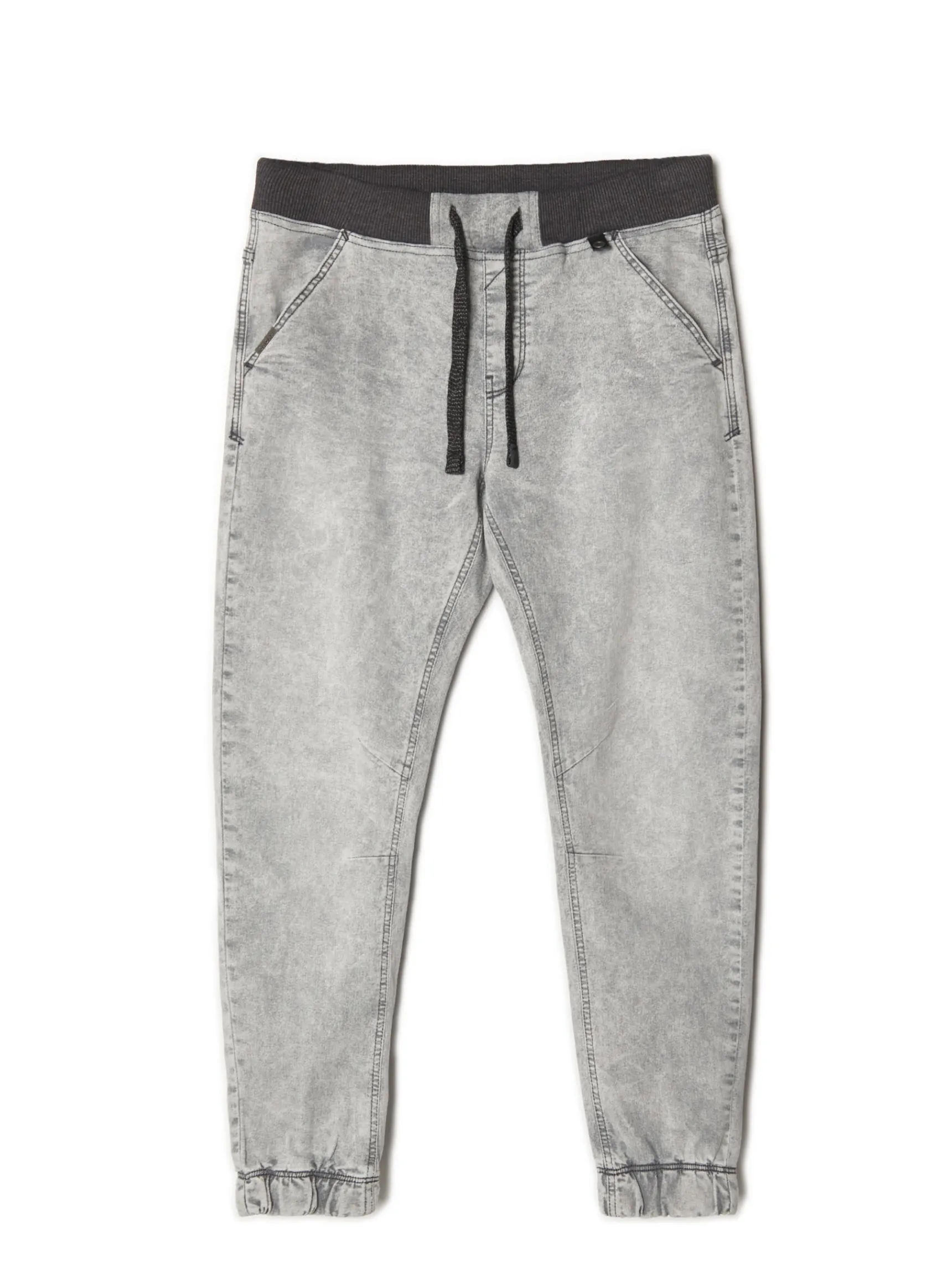 Cropp Szare jeansowe joggery | Jeansy