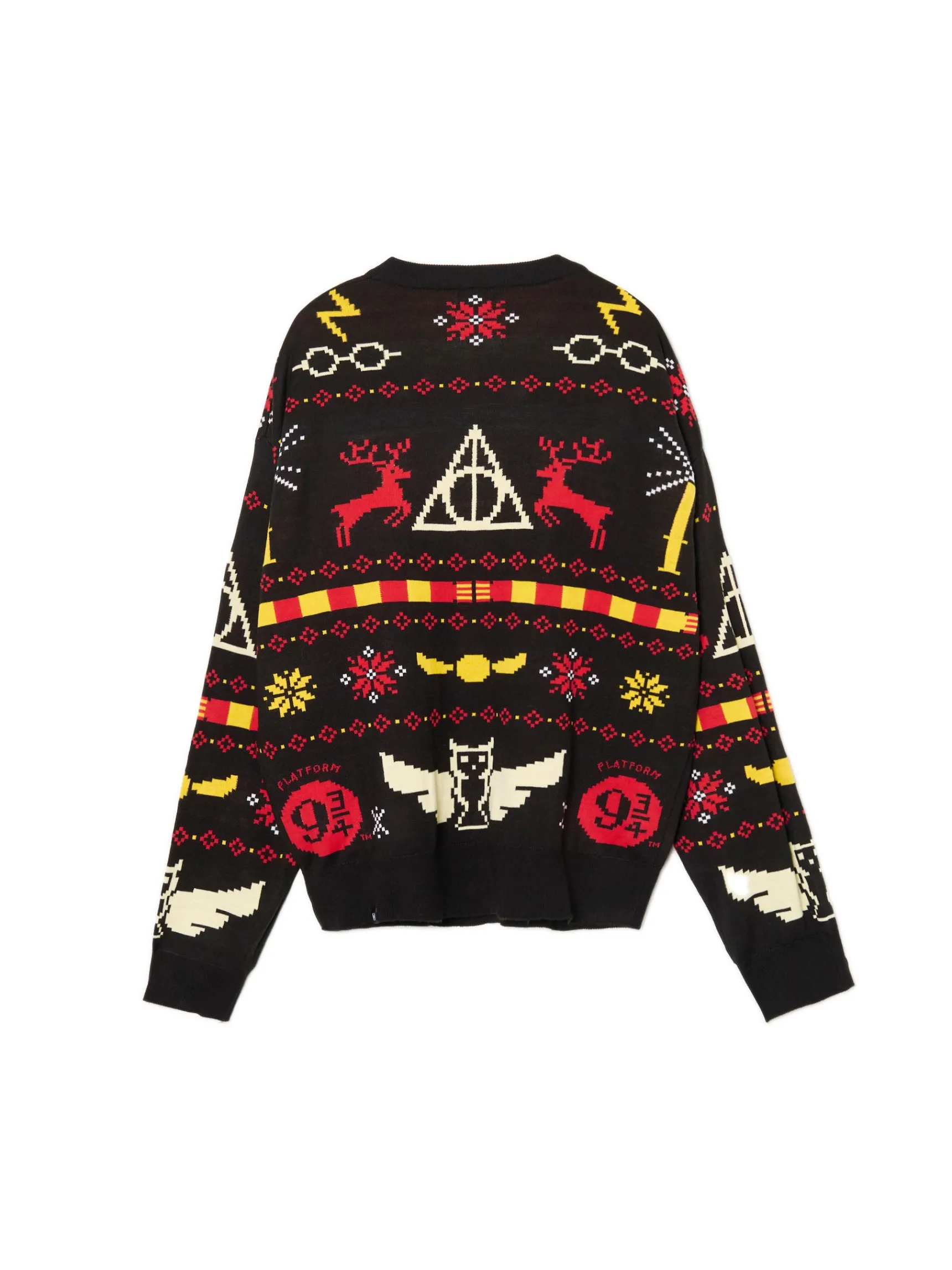 Cropp Świąteczny sweter Harry Potter | Ubrania Świąteczne | Swetry